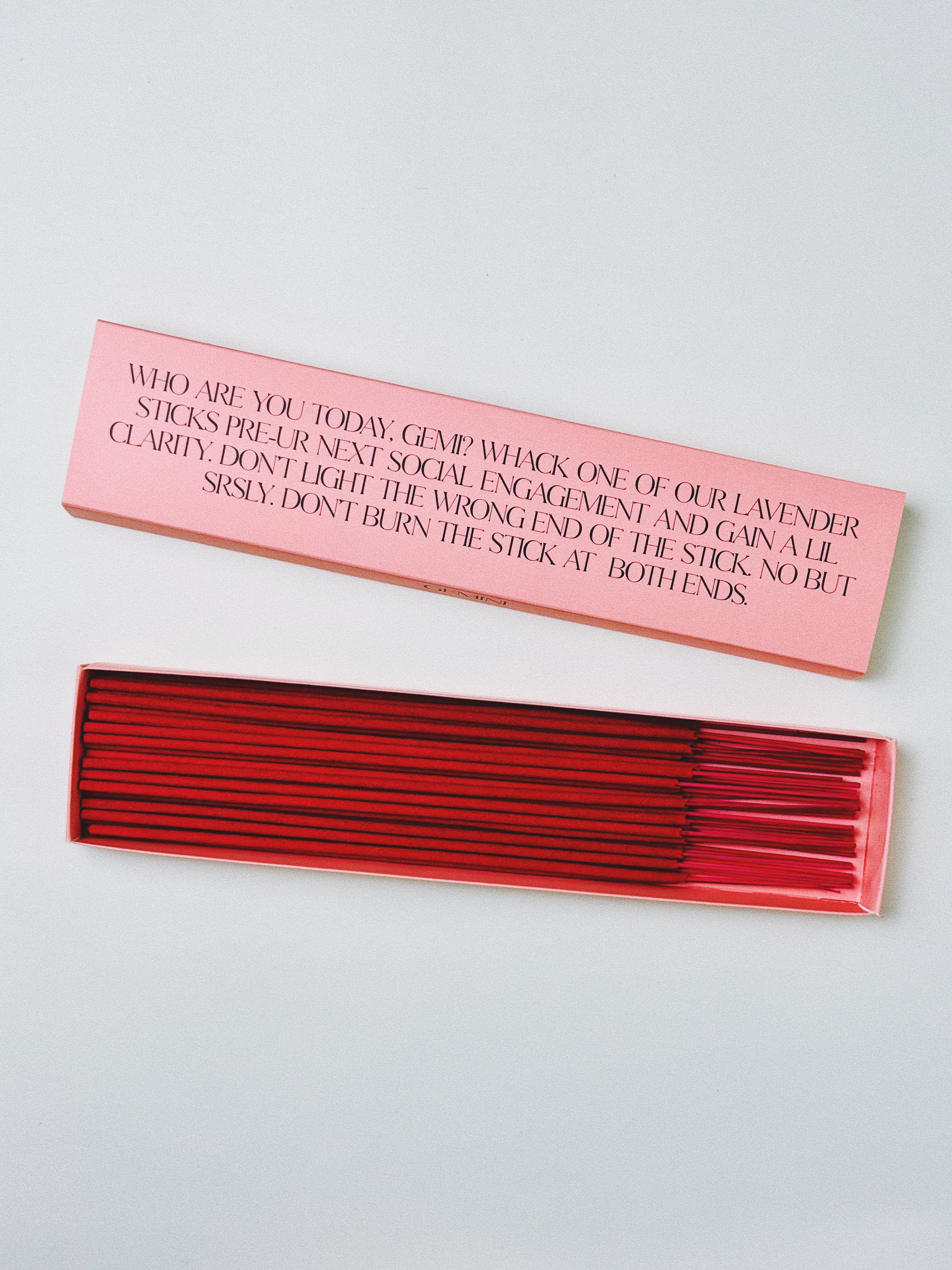 GEMINI SCENT STICKS